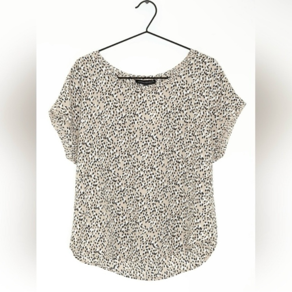 BANANA REPUBLIC LEOPARD T SHIRT 20” PTP